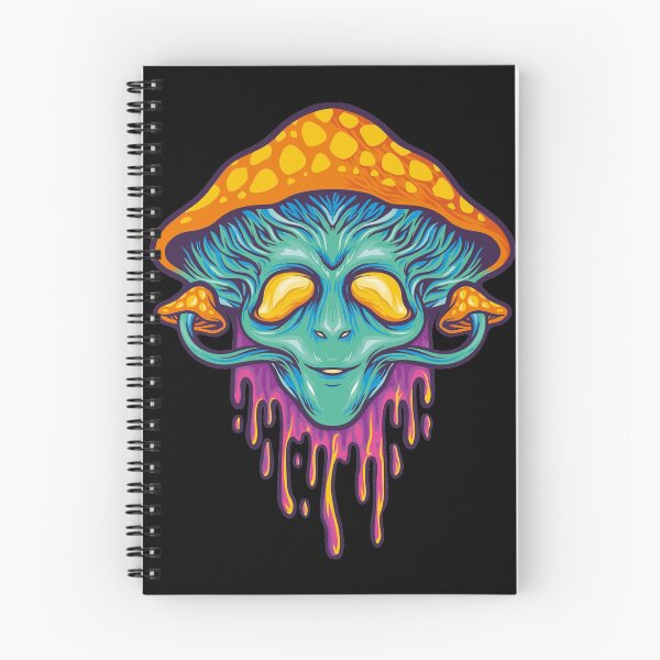 Artikelvorschau, Alien Mushroom Sticker entworfen und verkauft von PatternSquare.