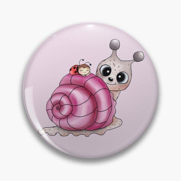 Item preview,  Snail pink designed and sold by Blumchen.
