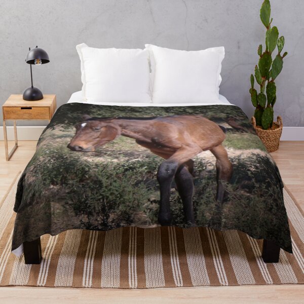 Item preview, Brown horse in Portugal countryside designed and sold by SandraC-Duarte.