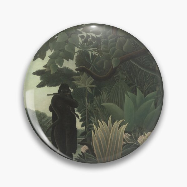 Item preview, Henri Rousseau - The Snake Charmer - Minimalist Art Poster Series designed and sold by Francisco Couto.