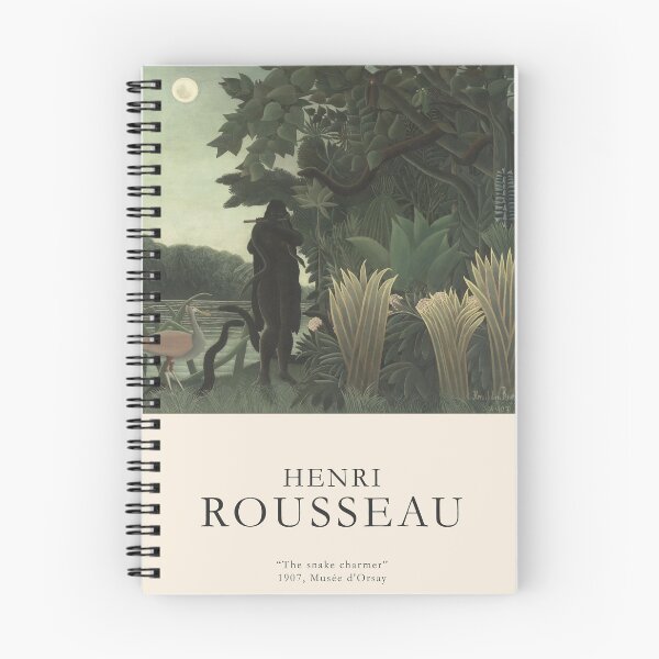 Item preview, Henri Rousseau - The Snake Charmer - Minimalist Art Poster Series designed and sold by Francisco Couto.
