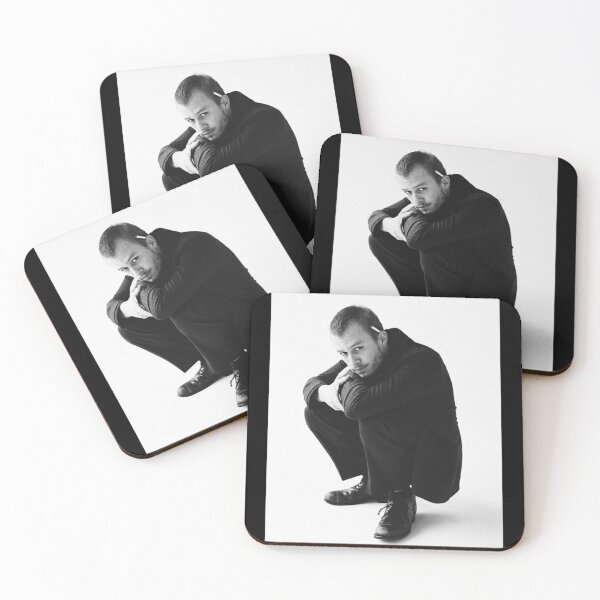 Item preview, Heath ledger black and white in black background designed and sold by molithesecond.