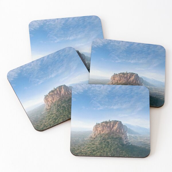 Item preview, Sigiriya Fortress Lions Rock - Canvas Drawing designed and sold by amithachapa.
