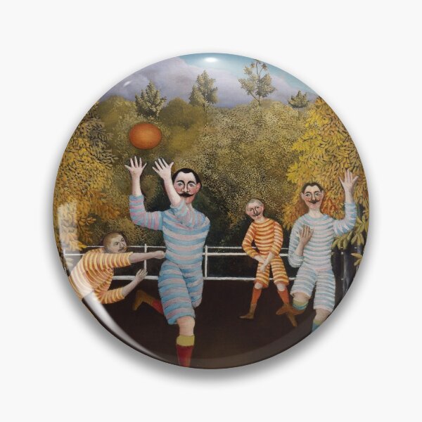 Item preview, Henri Rousseau - The Football Players - Minimalist Art Poster Series designed and sold by Francisco Couto.