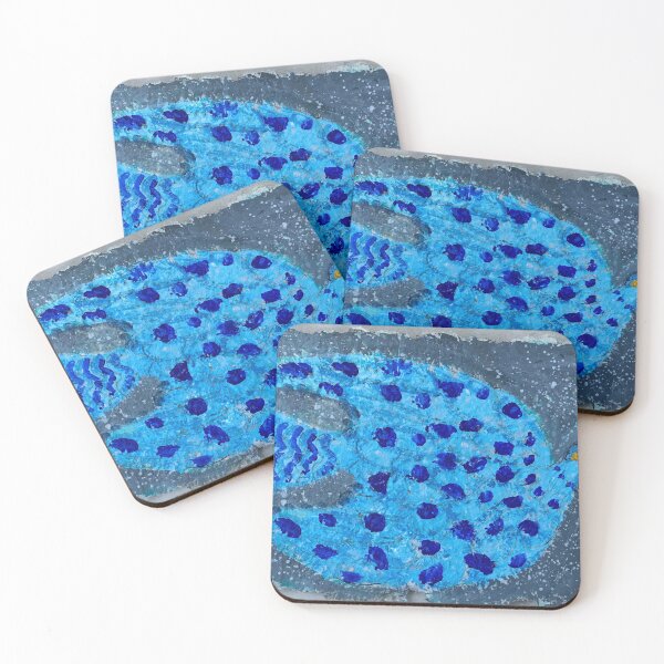 Item preview, Blue Bird flying in starry sky designed and sold by ANN KELLEY.