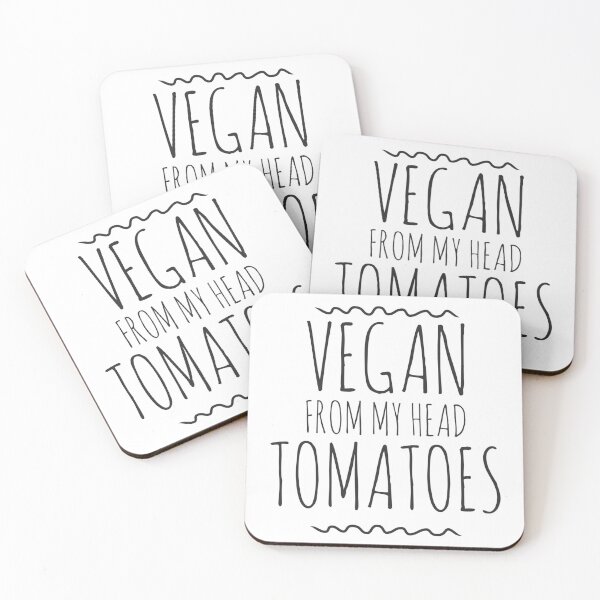 Item preview, Vegan From My Head Tomatoes designed and sold by TeaSpirit.