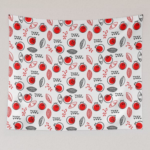 Item preview, Сool pattern with pomegranates designed and sold by Drozdova.