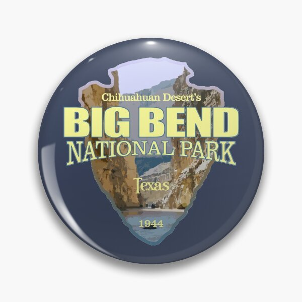 Item preview, Big Bend National Park (arrowhead) designed and sold by curranmorgan.