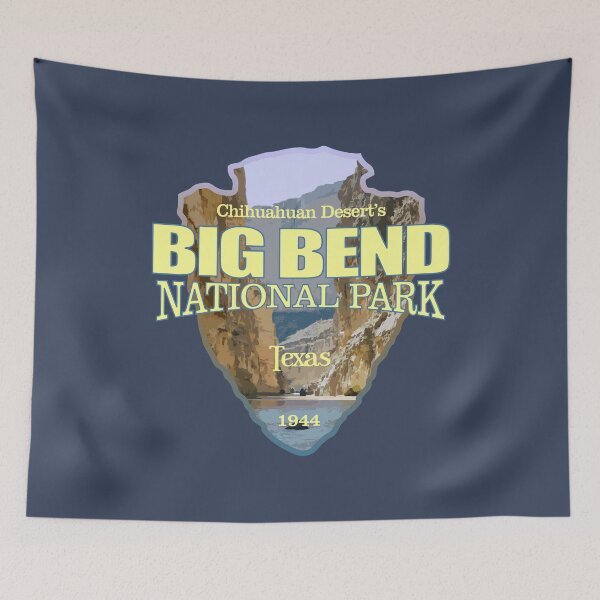Item preview, Big Bend National Park (arrowhead) designed and sold by curranmorgan.