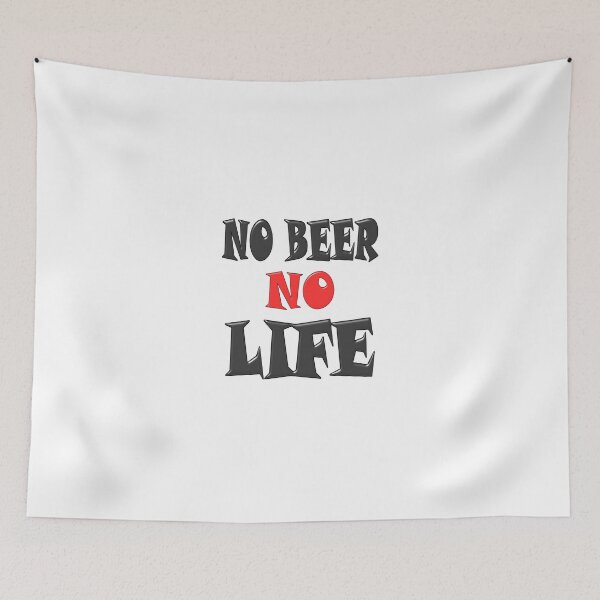 Item preview, No Beer No Life designed and sold by All-Seasons.