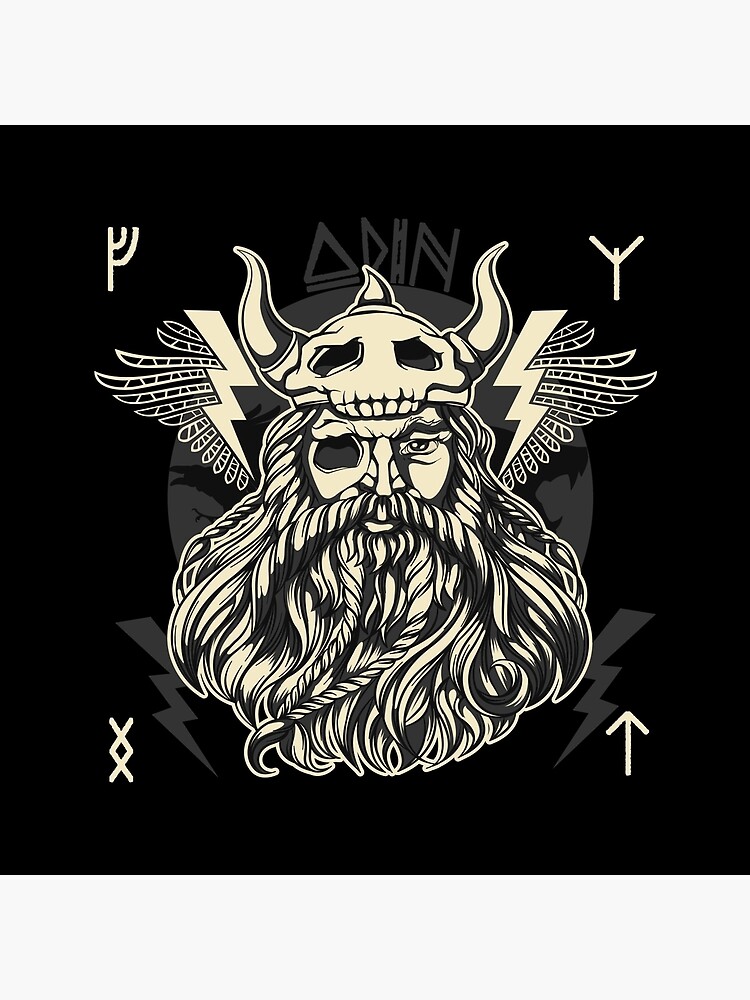 Scandinavian God - Odin Art Board Print for Sale by MyFavorTee