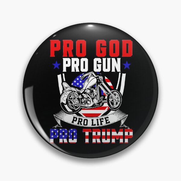 Item preview, Pro God Pro Gun Pro Life Pro Trump designed and sold by HittSatire.