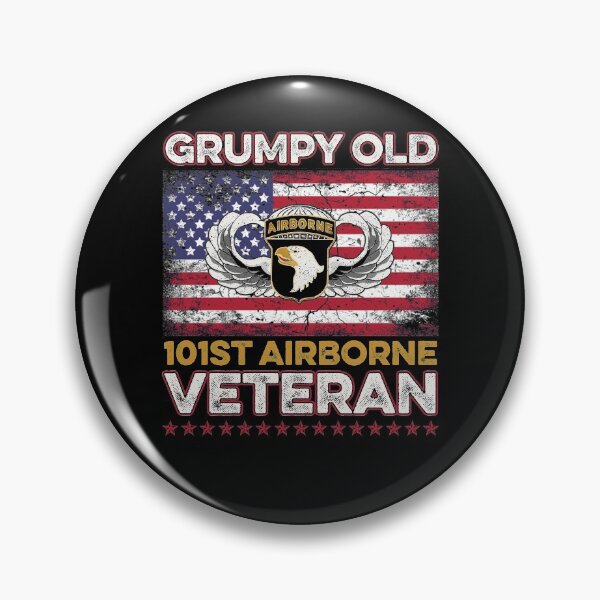 Item preview, Grumpy Old 101st Airborne Division Tshirt Veterans Day Gift designed and sold by BruceFaulkner.