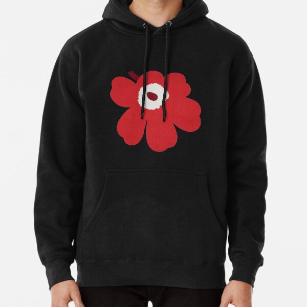 New marimekko unikko red design Pullover Hoodie