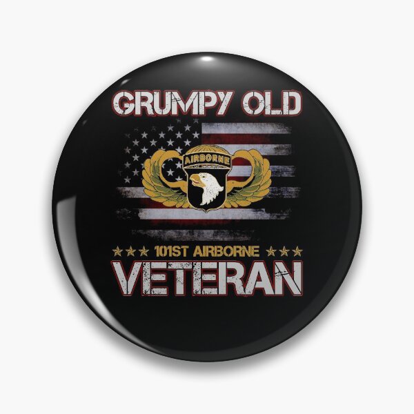 Item preview, Grumpy Old 101st Airborne Division Tshirt Veterans Day Gift designed and sold by BruceFaulkner.