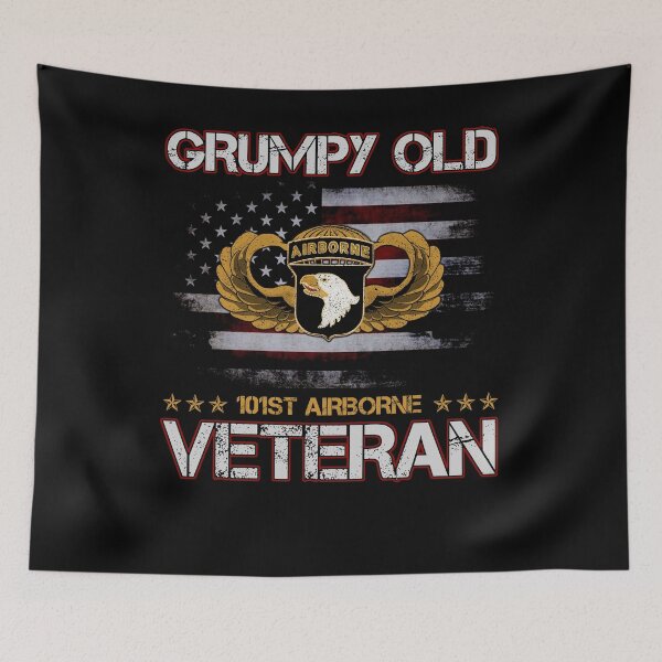Item preview, Grumpy Old 101st Airborne Division Tshirt Veterans Day Gift designed and sold by BruceFaulkner.