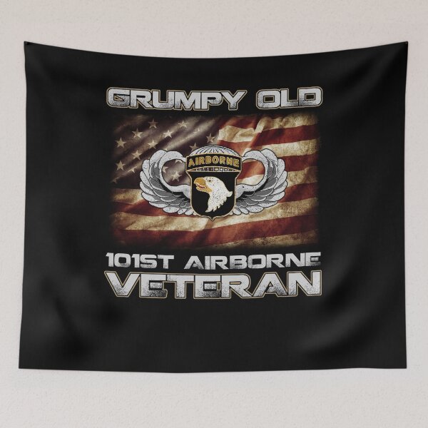 Item preview, Grumpy Old 101st Airborne Division Tshirt Veterans Day Gift designed and sold by BruceFaulkner.