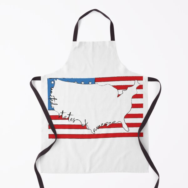 Item preview, USA Flag outline designed and sold by Ohmywordartist.
