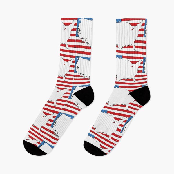 Item preview, USA Flag outline designed and sold by Ohmywordartist.