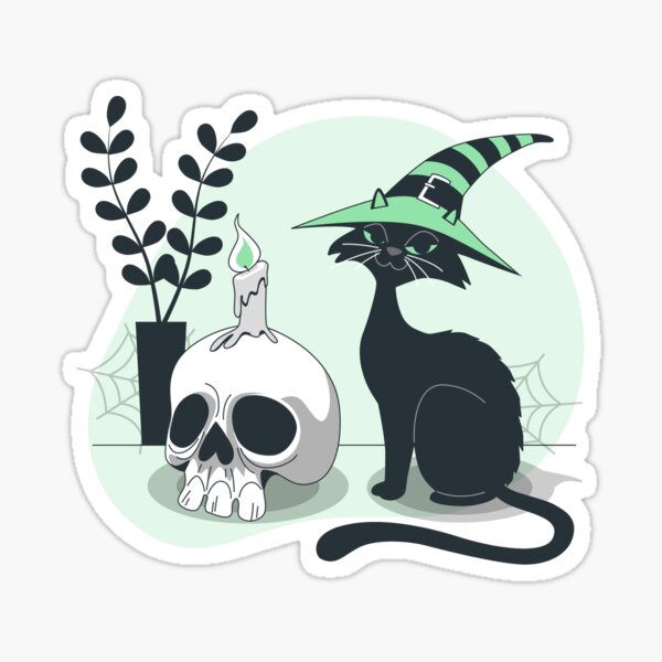 Item preview, Halloween Cat designed and sold by MABAS.