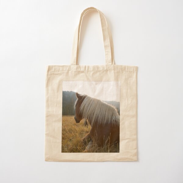 Haflingerpferd in Yellowstone. Baumwolltasche