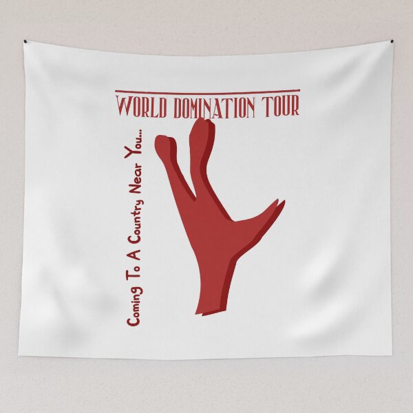 Item preview, Alien Hand UFO Global Domination Tour designed and sold by Ink Art Design.