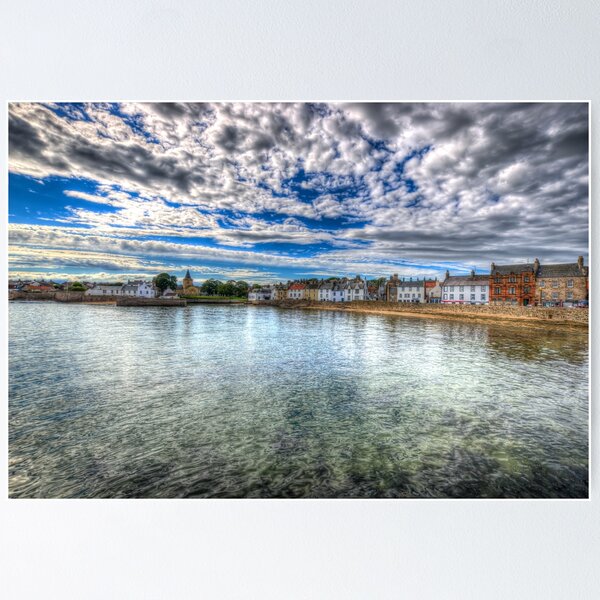 Anstruther Beach Fife Scotland Poster