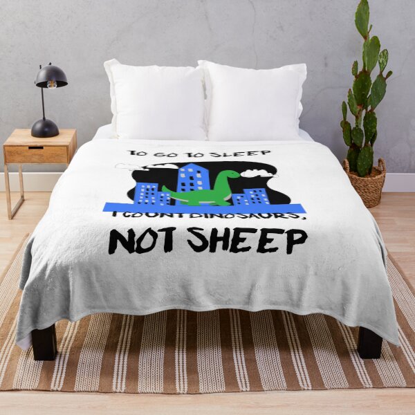 Item preview, TO GO TO SLEEP | I COUNT DINOSAURS, NOT SHEEP designed and sold by Ashalcheema.
