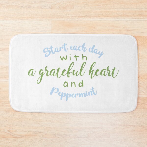 Item preview, Essential Oil Peppermint - Start each day with a grateful heart and peppermint designed and sold by nananinanana.
