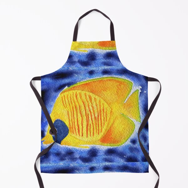 Item preview, Masked Butterfly Fish designed and sold by Sonoran Glimmer.