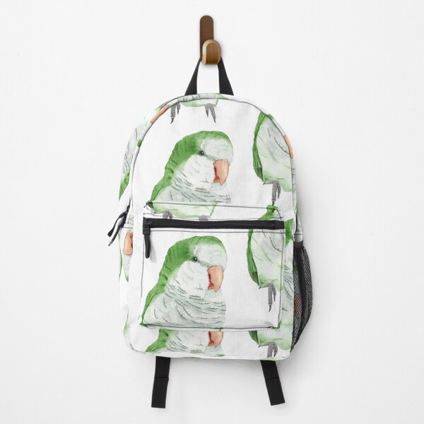 Item preview, Conure veuve perruche moine souris quaker aquarelle designed and sold by L'Atelier Oranjade.