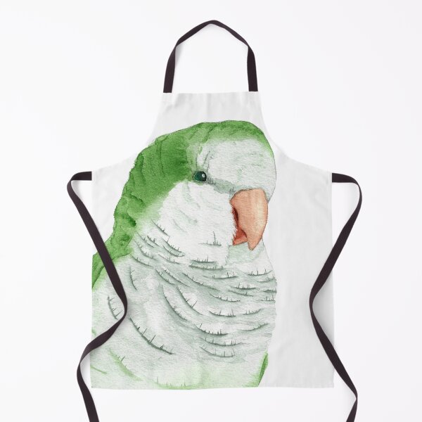 Item preview, Conure veuve perruche moine souris quaker aquarelle designed and sold by L'Atelier Oranjade.