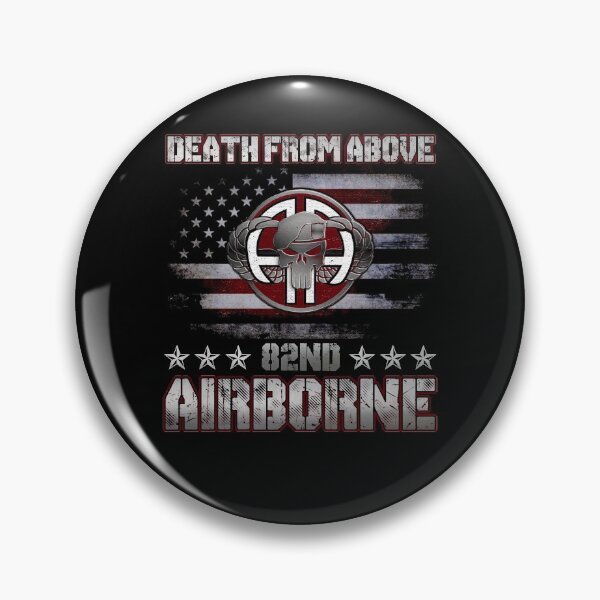 Item preview, Death From Above 82nd Airborne Division Veteran designed and sold by BruceFaulkner.