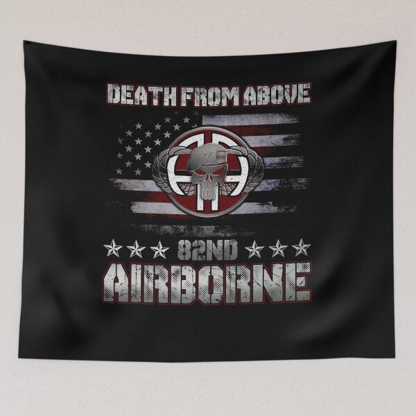 Item preview, Death From Above 82nd Airborne Division Veteran designed and sold by BruceFaulkner.