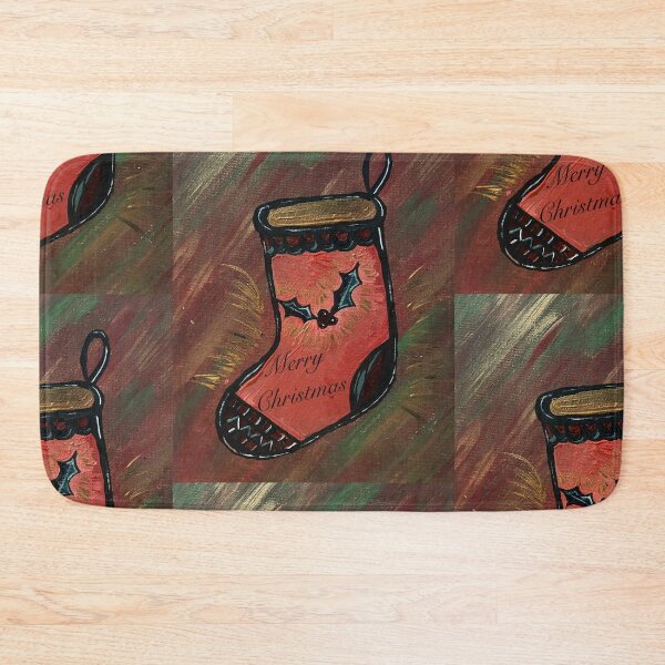 Item preview, Stocking - Merry Christmas designed and sold by RobynAIrving.