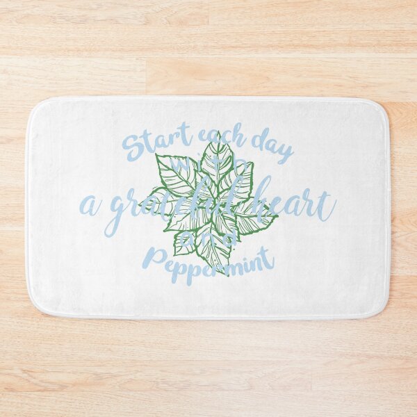 Item preview, Essential Oil Peppermint - Start each day with a grateful heart and peppermint designed and sold by nananinanana.