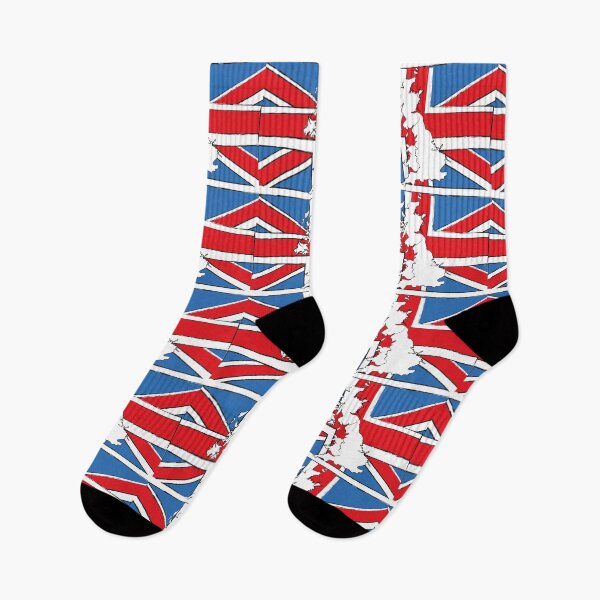 Item preview, UK Flag outline designed and sold by Ohmywordartist.