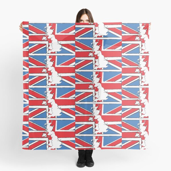 Item preview, UK Flag outline designed and sold by Ohmywordartist.