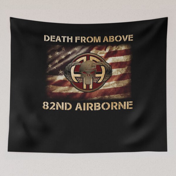 Item preview, Death From Above 82nd Airborne Division Veteran designed and sold by BruceFaulkner.