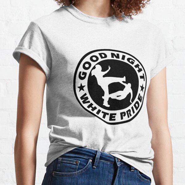 Buenas noches White Pride GNWP Camiseta clásica
