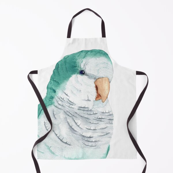 Item preview, Conure veuve bleu perruche moine souris quaker aquarelle designed and sold by L'Atelier Oranjade.