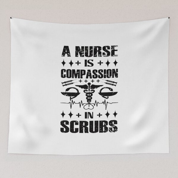 Item preview, A Nurse Is compassion in Scrubs designed and sold by cutitoutsir.