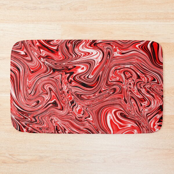 Item preview, Trippy Marble Pattern - Red, White, Black designed and sold by GlobalDesigns-.