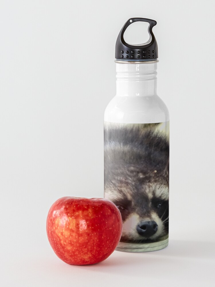 Alternate view of Tired Raccoon Water Bottle