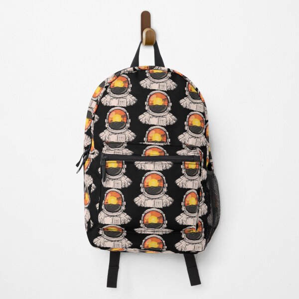 Item preview, Holiday Astronaut Sticker - Sunset designed and sold by PatternSquare.