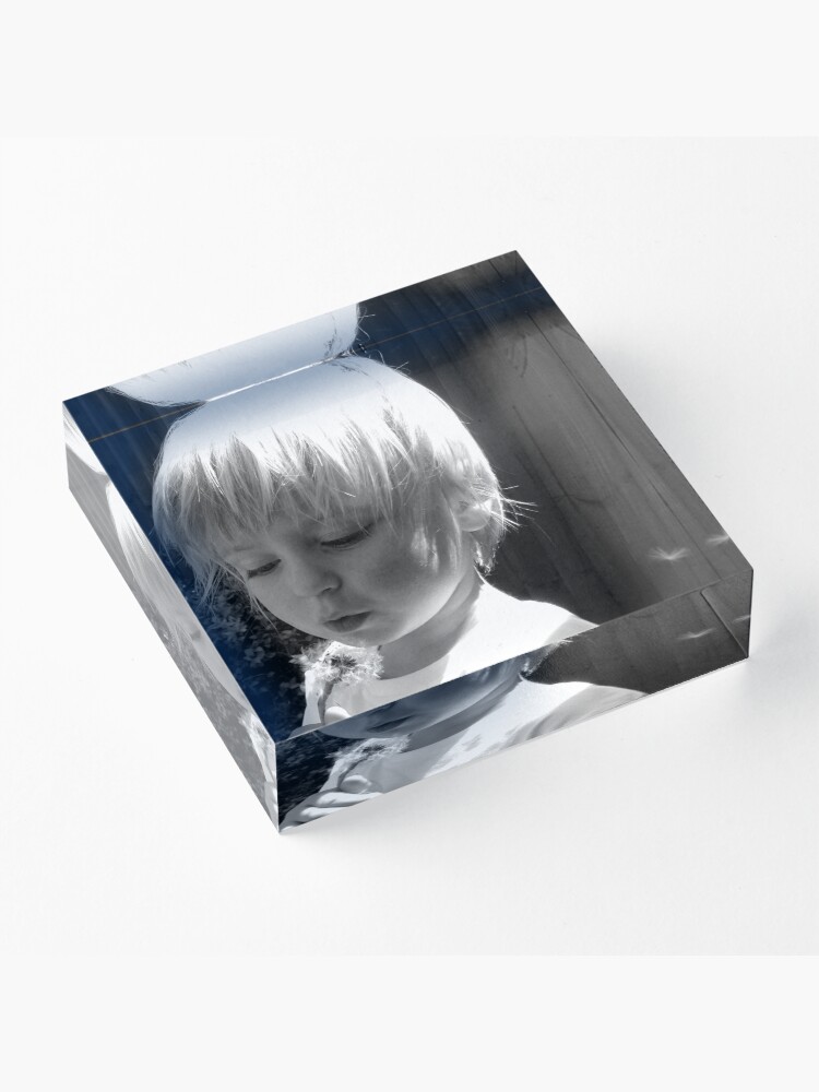 Alternate view of What's the time? Acrylic Block