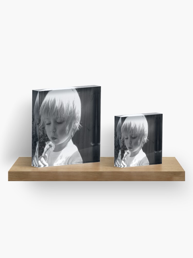 Alternate view of What's the time? Acrylic Block