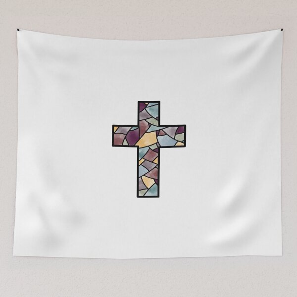 Item preview, Stained Glass Cross designed and sold by CreativeMisc.