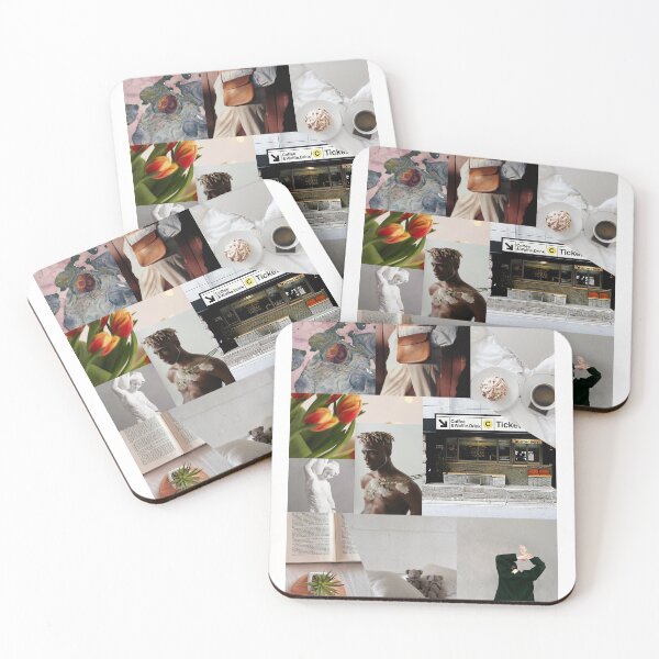 Item preview, Aesthetic warm collage  designed and sold by SerenaChoe.