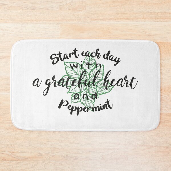 Item preview, Essential Oil Peppermint - Start each day with a grateful heart and peppermint designed and sold by nananinanana.